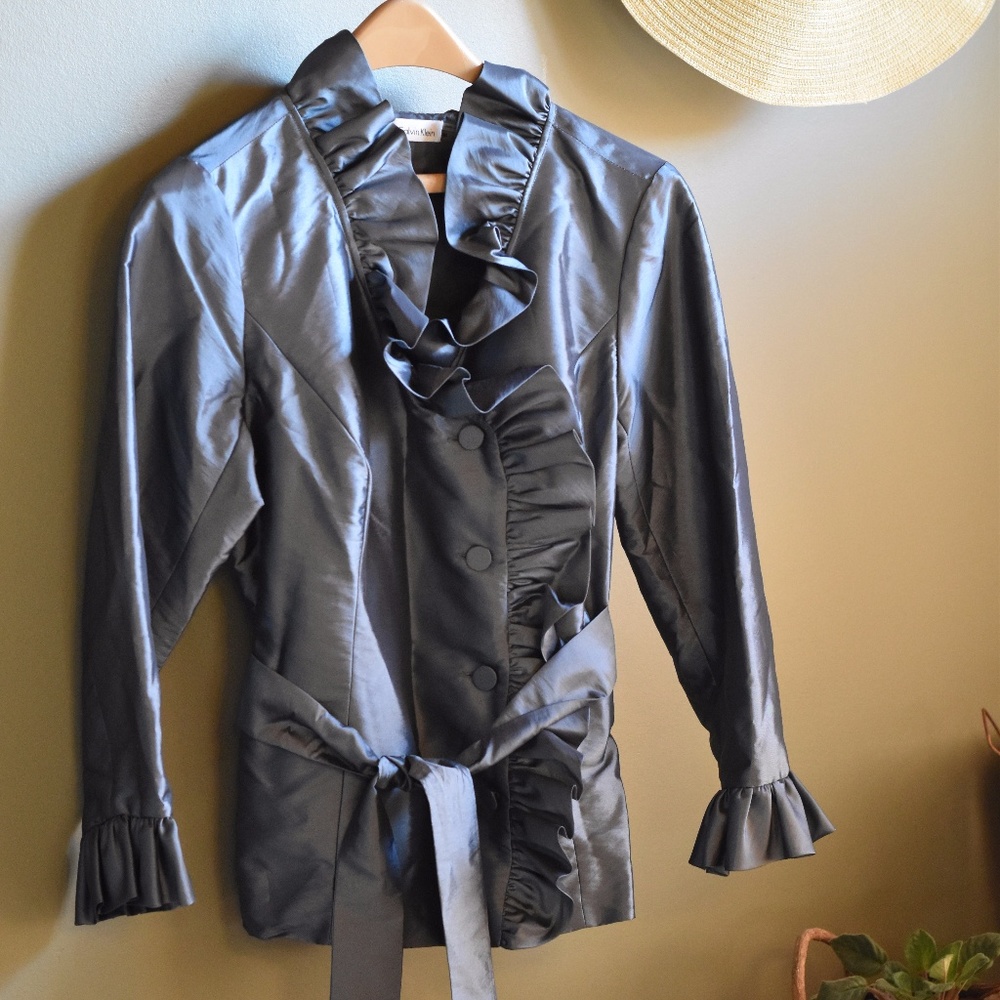 Calvin Klein evening jacket - looks great with LBD